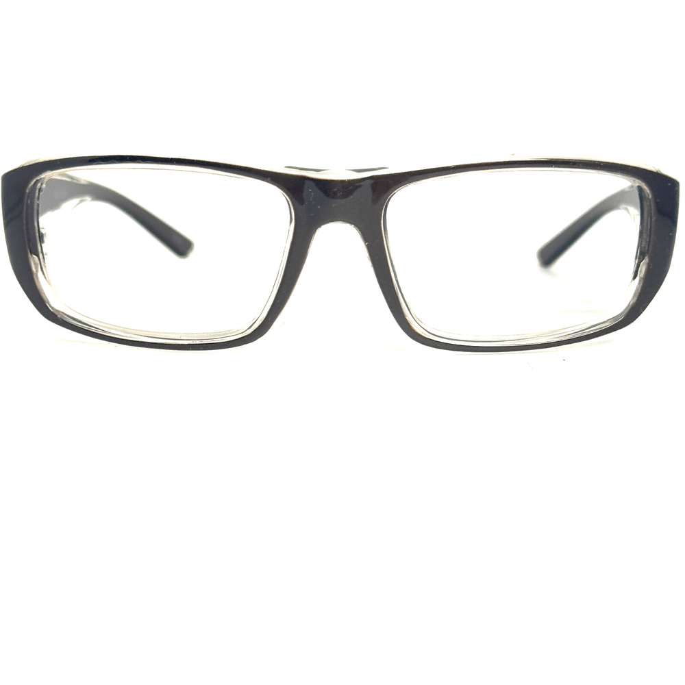 Bolle Eyeglasses Frames Z87-2+ Full rim 54-17-120 Clear Brown H17398